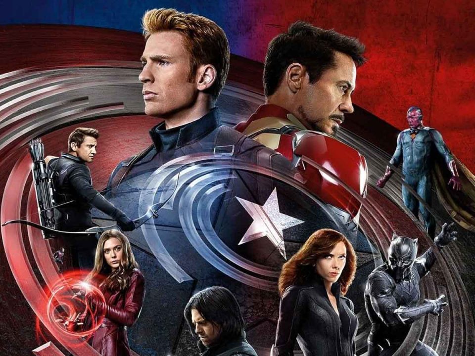 concept art del momento más épico capitán américa: civil war (2016)