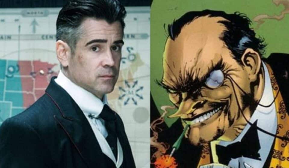 the batman: nuevo vistazo al sorprendente aspecto de colin farrell