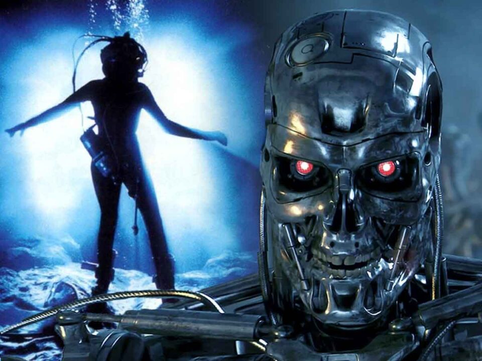 terminator y abyss de james cameron están conectadas