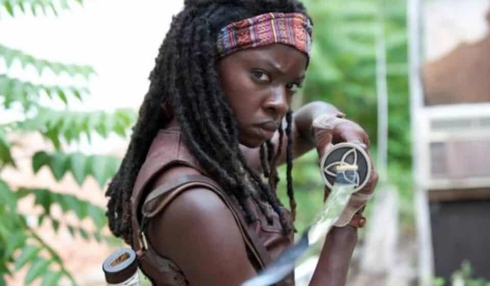 the walking dead: michonne podría estar en las películas de rick