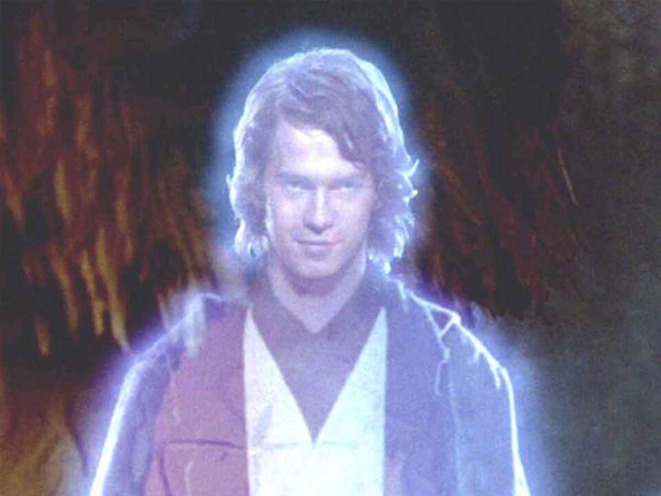 anakin skywalker casi aparece en star wars: los últimos jedi (2017)