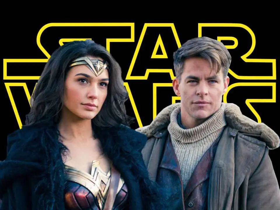 gal gadot y chris pine podrían fichar por star wars