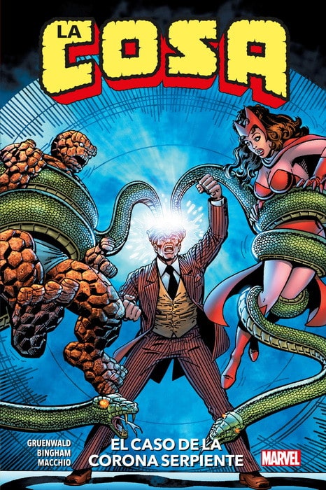 marvel hc la cosa: el caso de la corona serpiente