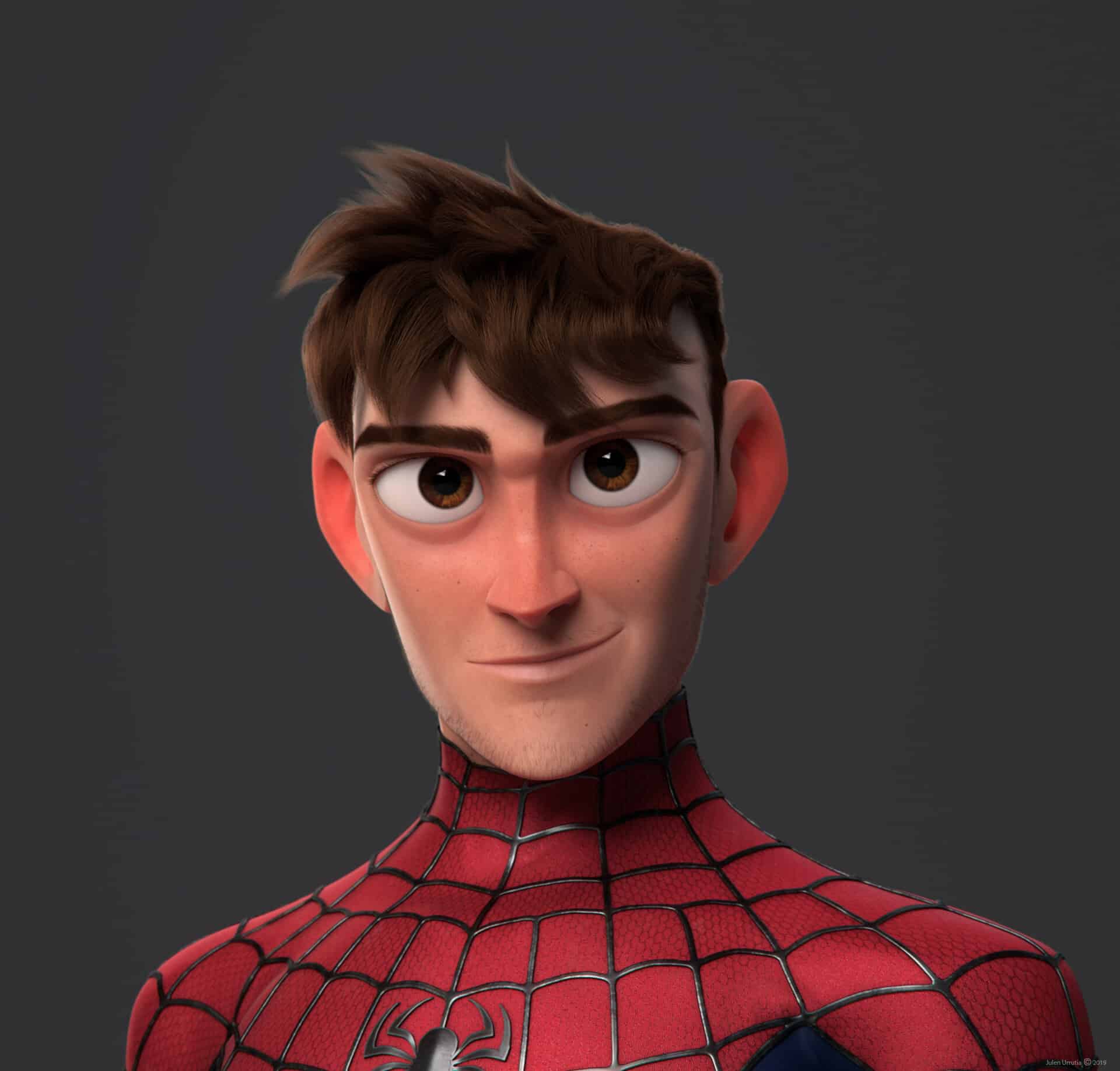 peter parker pixar julen urrutia