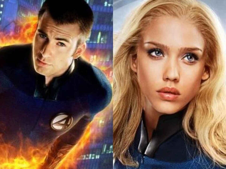 chris evans y jessica alba podrían volver a una película de marvel