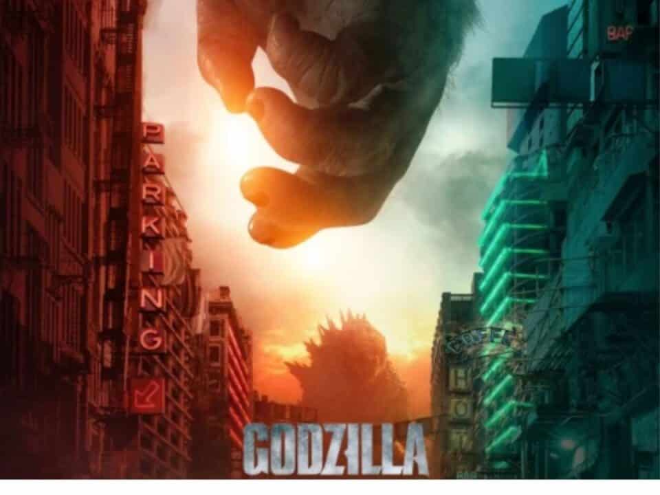 los nuevos carteles de godzilla vs. kong solo podrá haber un ganador