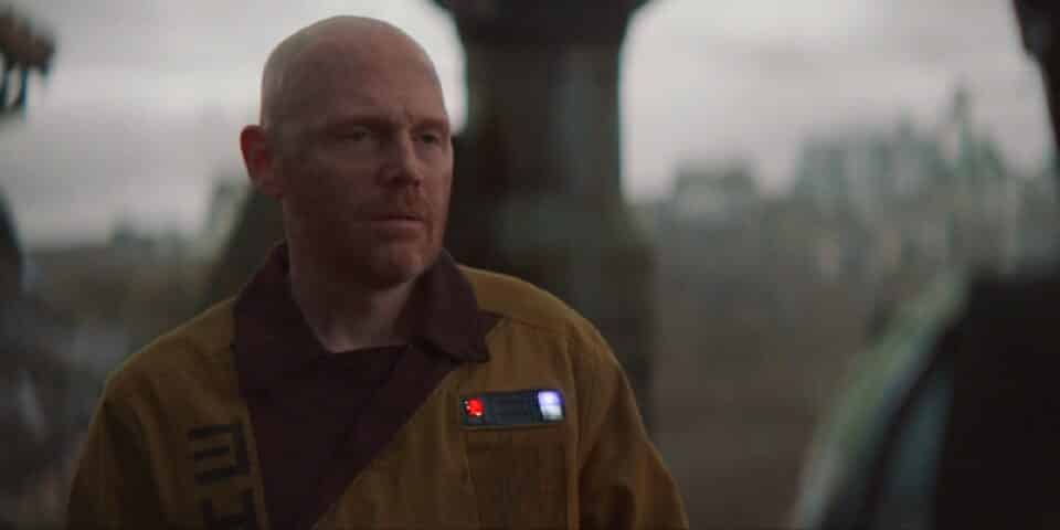 the mandalorian: bill burr salió en defensa de gina carano