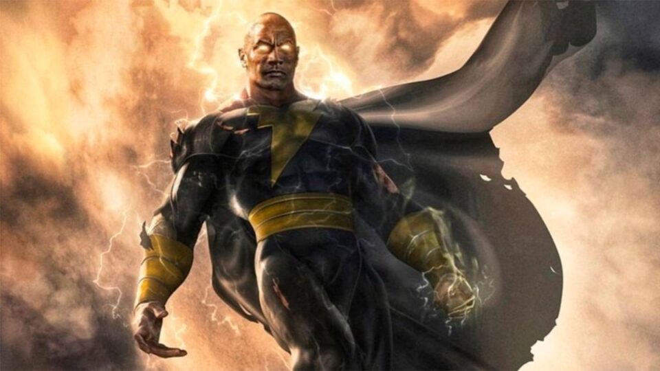 black adam interpretado por dwayne johnson