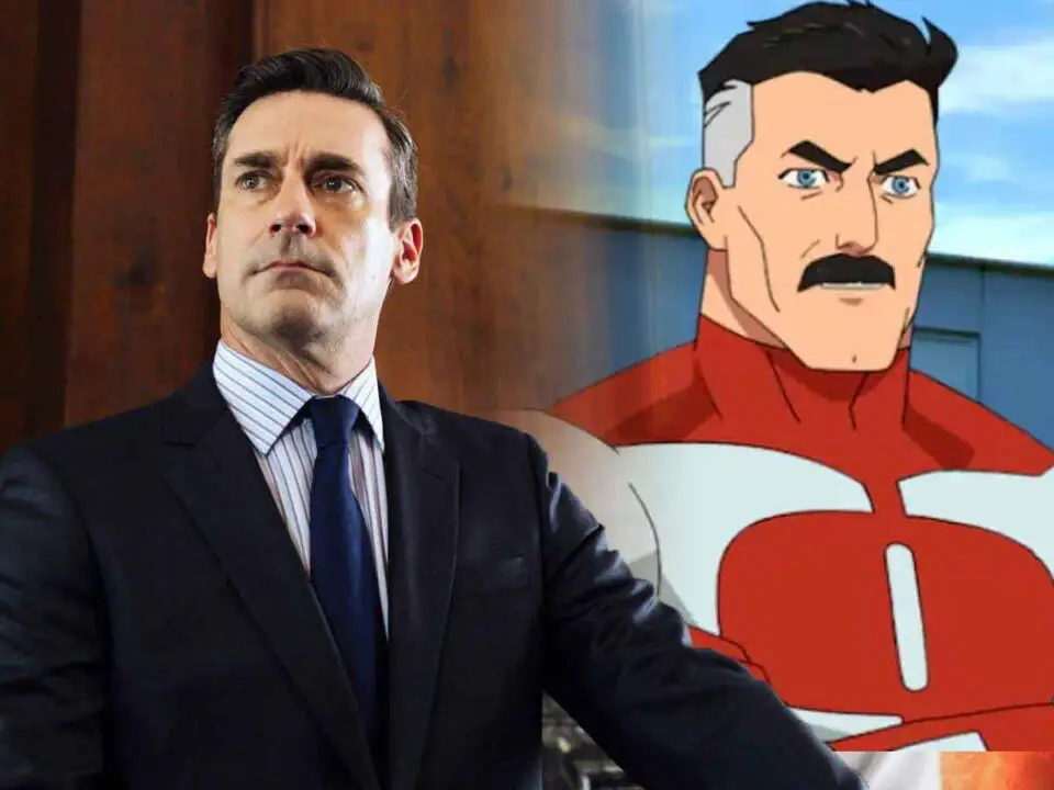 espectacular fan art de jon hamm como omni-man de invincible