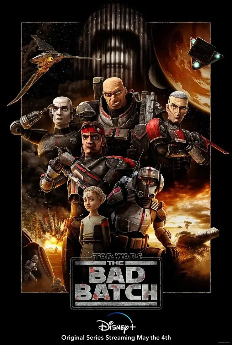 nuevo poster de star wars: the bad batch