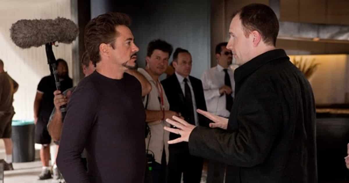 kevin feige, productor y robert downey jr., actor