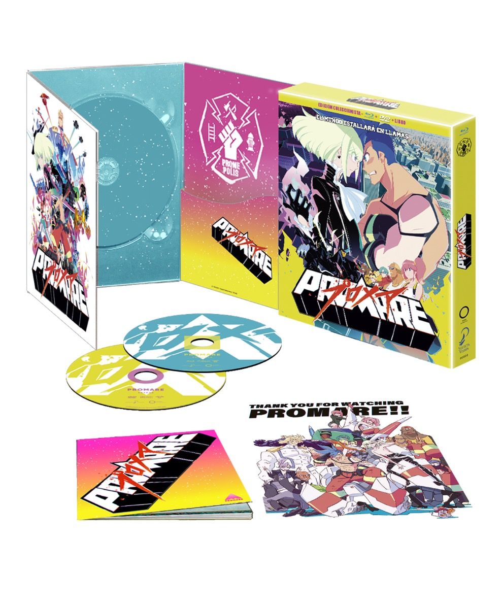 promare - edición coleccionista blu-ray 