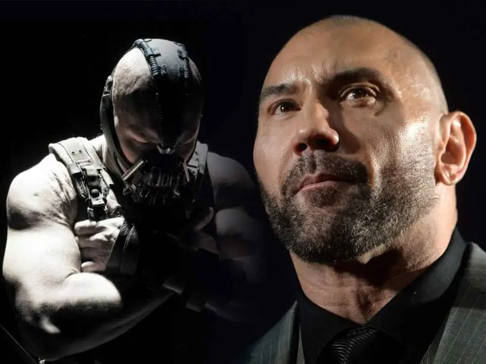 el bane de dave bautista sería muy diferente al de tom hardy