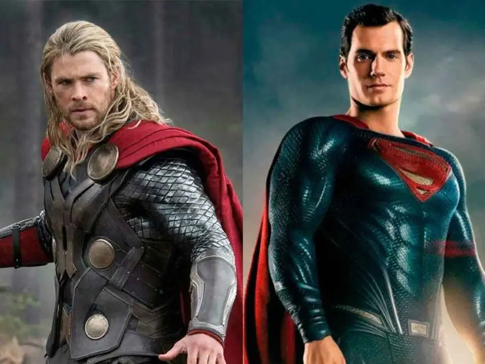 henry cavill y chris hemsworth pelean por el mismo papel