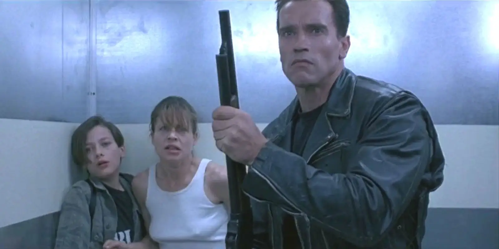 Terminator 2 Elevator Scene