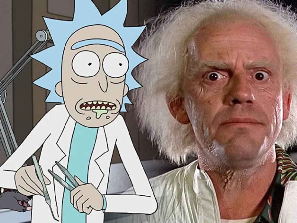 así es el aspecto de rick y morty en acción real