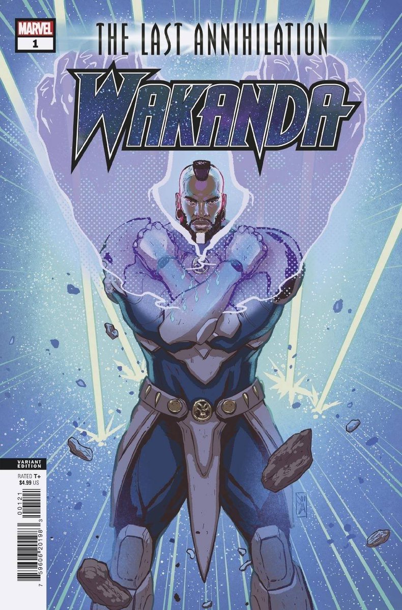 variante portada de la última aniquilación: wakanda