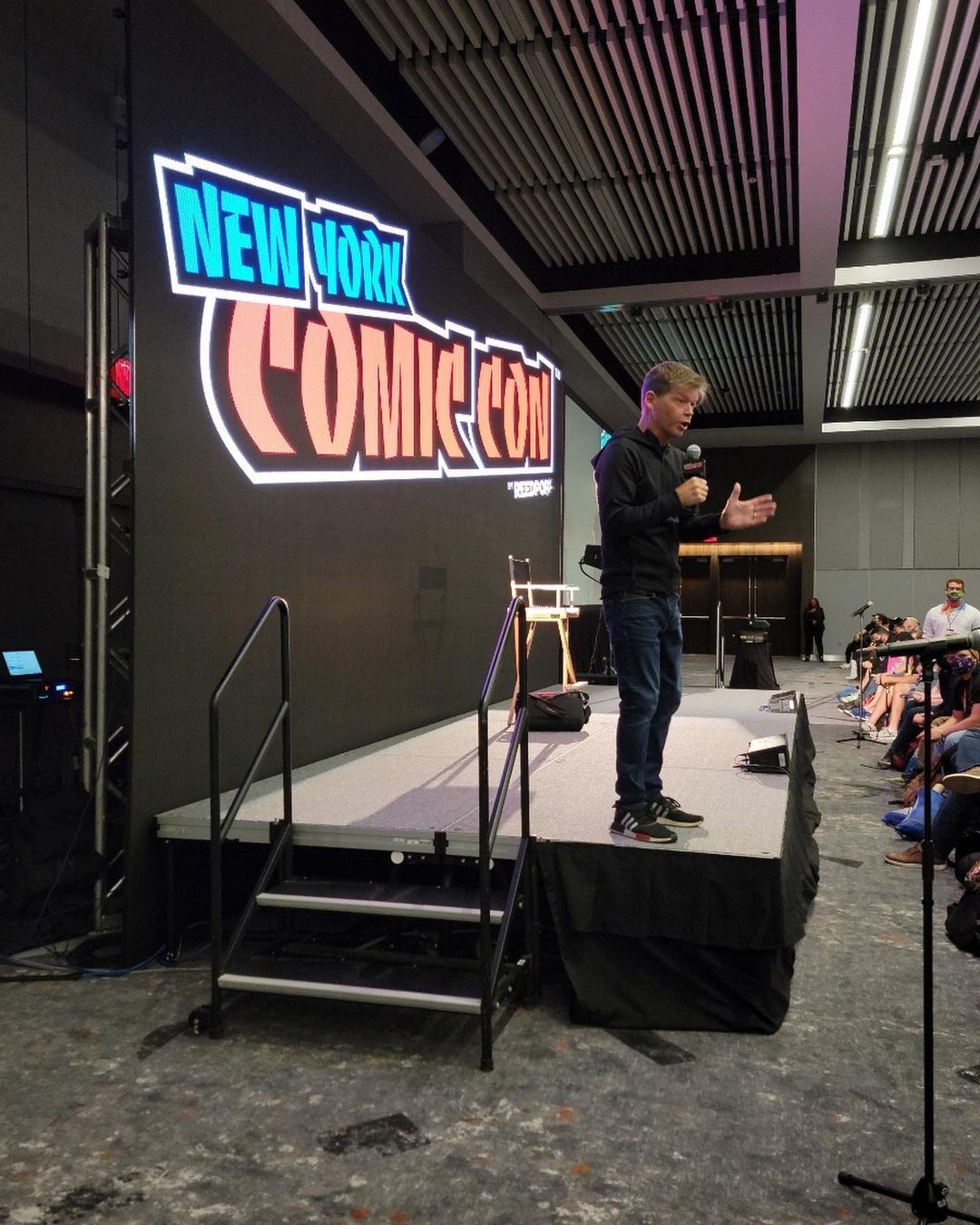 rob liefeld en la new york comic con 2021