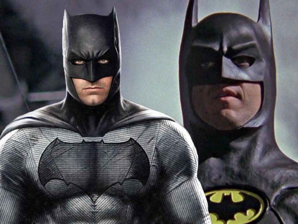 ben affleck y michael keaton batman the flash