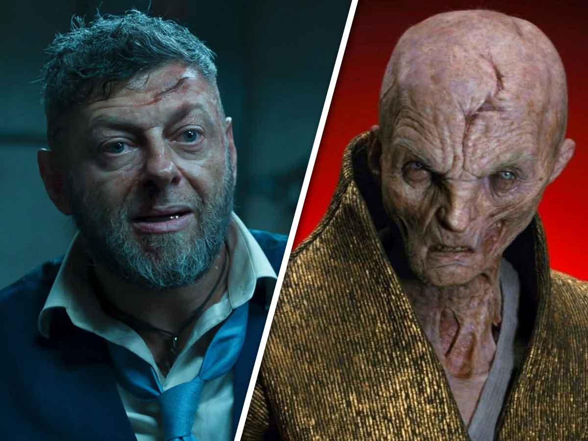 star wars andy serkis lider supremo snoke