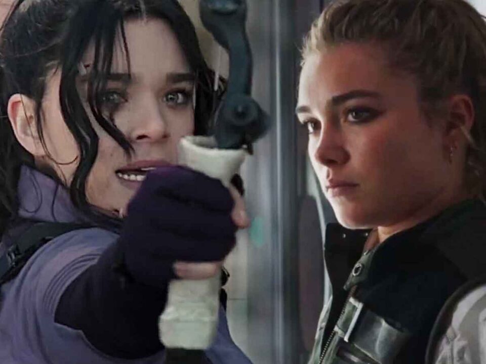 hailee steinfeld florence pugh ojo de halcón marvel studios disney plus