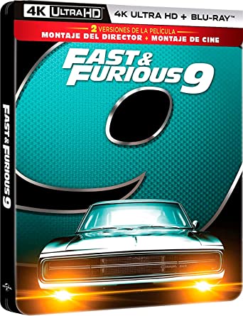 fast & furious 9 (4k uhd + bd) steelbook [blu-ray]