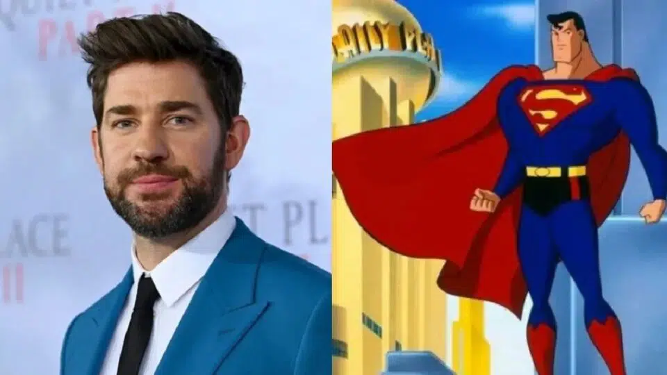 ¡john krasinski se convierte en superman!