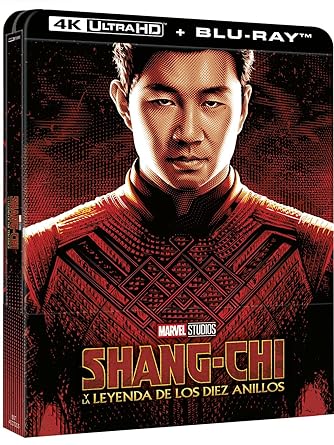 shang-chi y la leyenda de los diez anillos - steelbook 4k ultra-hd + blu-ray