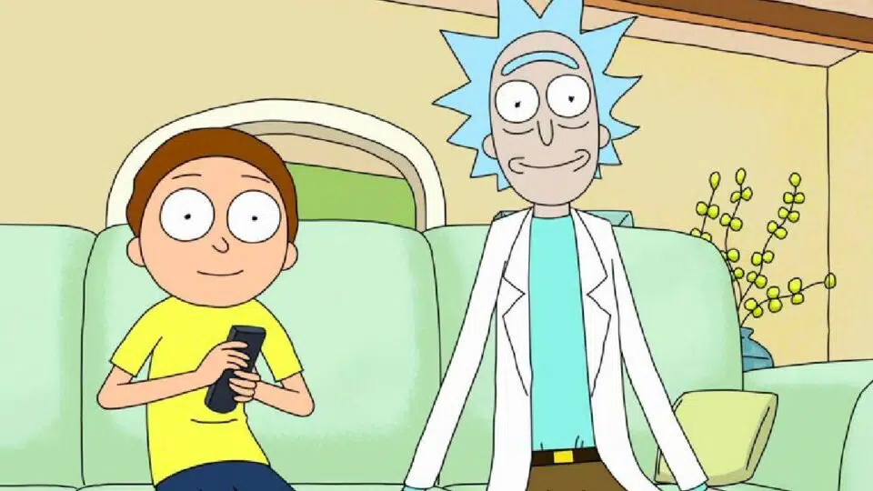 rick y morty celebran navidad con un curioso video