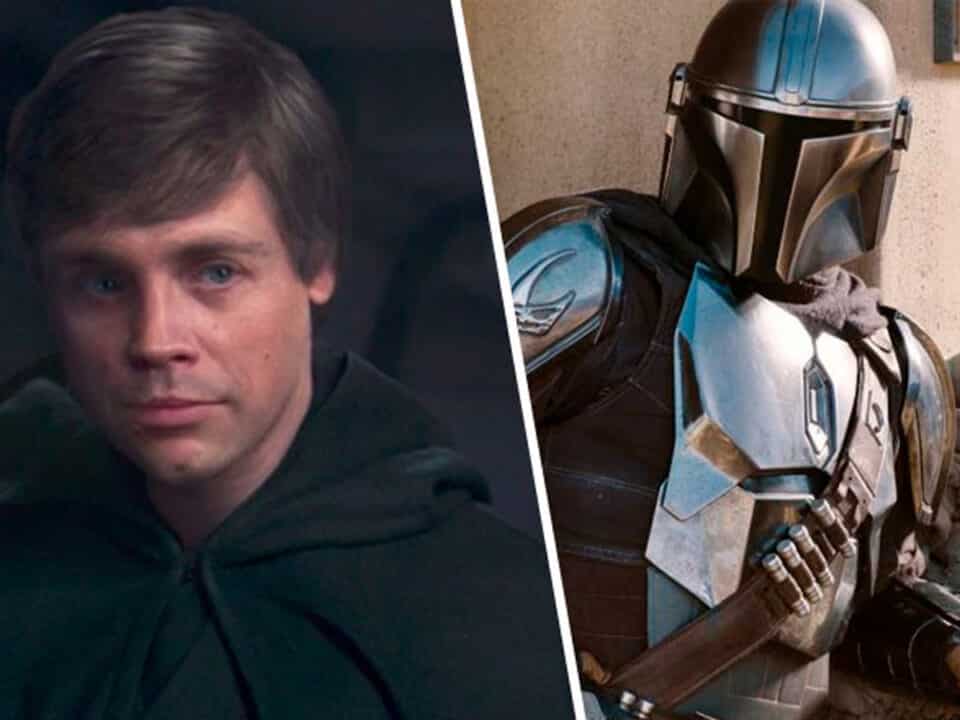 luke skywalker vs the mandalorian