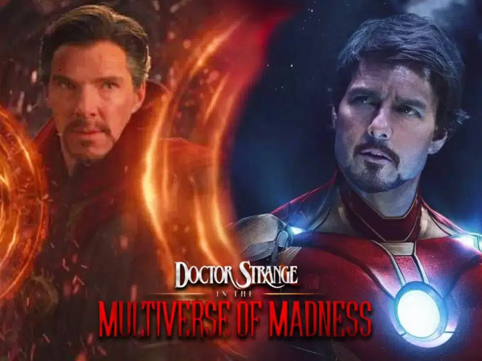 Tom Cruise como Iron Man en Doctor Strange en el Multiverso de la Locura