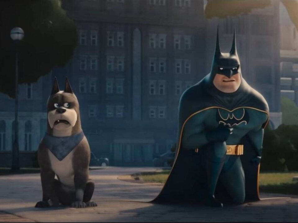 batman en dc league of super-pets