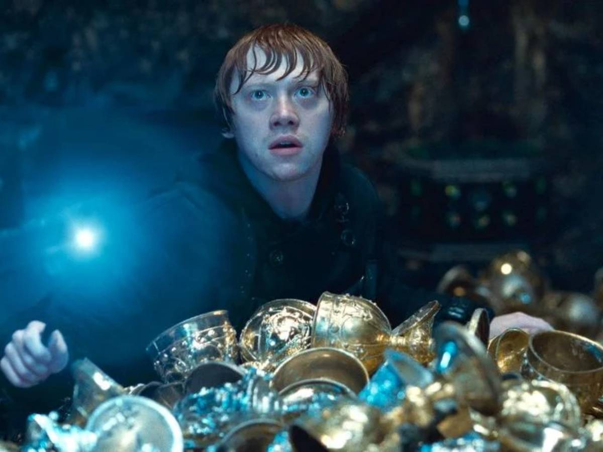 Rupert Grint como Ron Weasley en Harry Potter