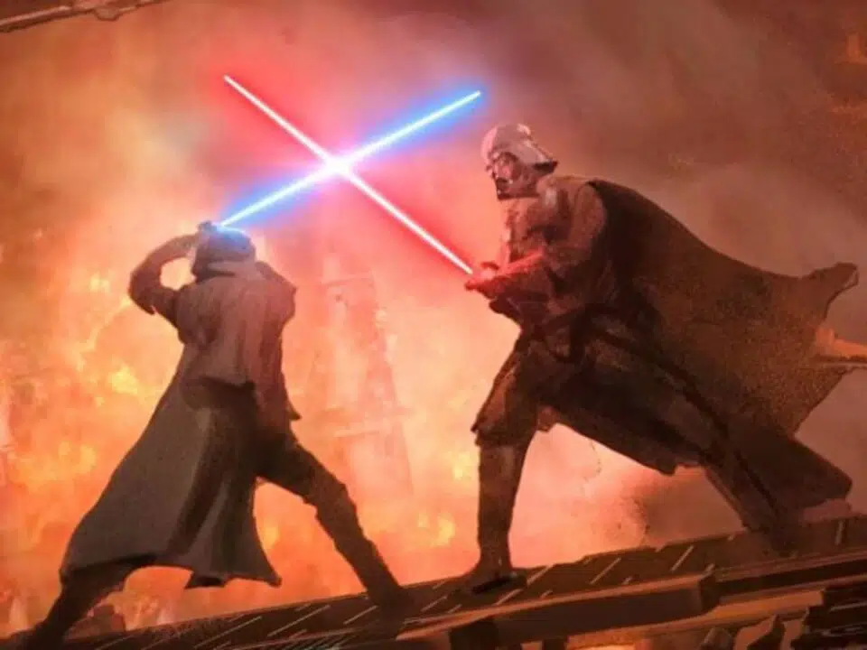Darth Vader vs Obi-Wan Kenobi (Star Wars)