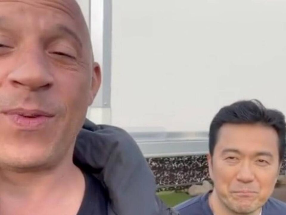 vin diesel y justin lin en el rodaje de fast and furious 10