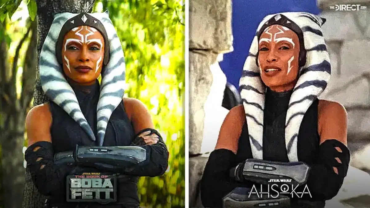 el cambio en los lekku de ahsoka tano