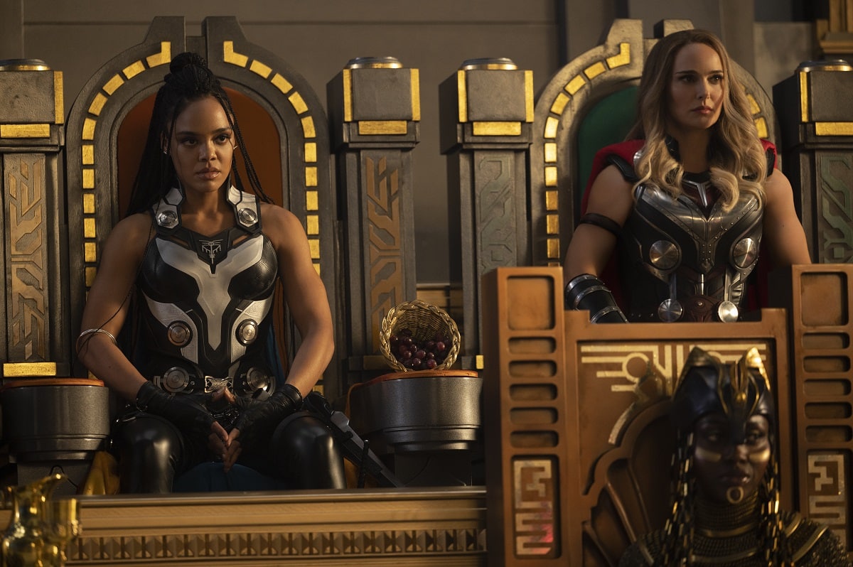 valquiria y natalie portman en thor: love and thunder