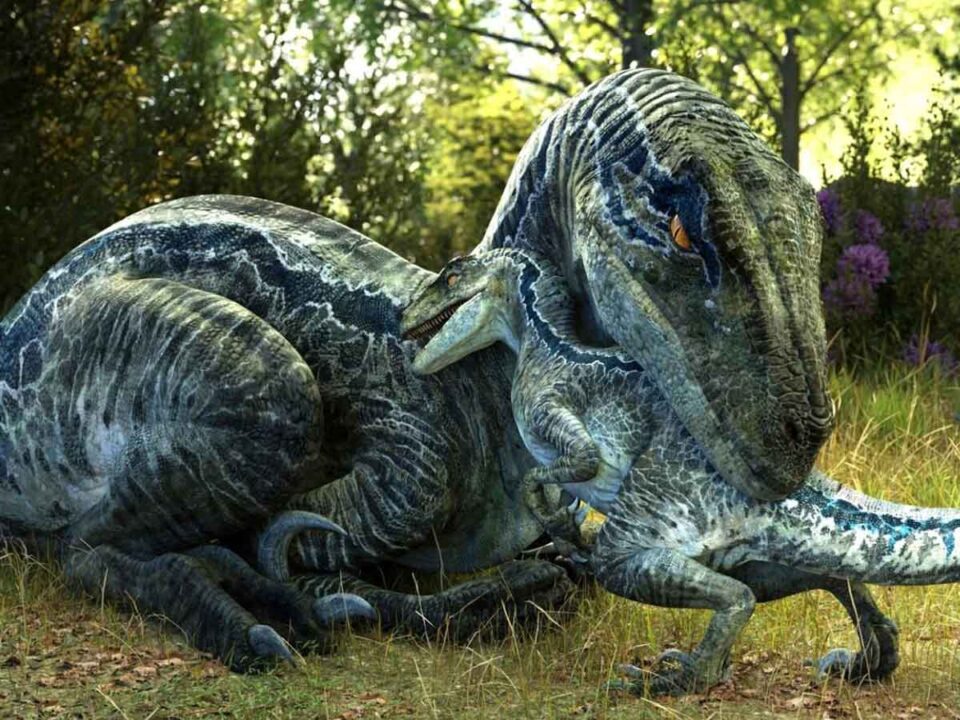 los velociraptores en jurassic world: dominion