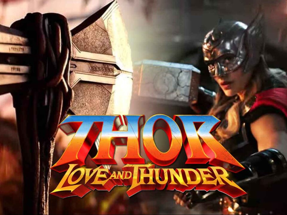 mjolnir y stormbreaker en thor: love and thunder