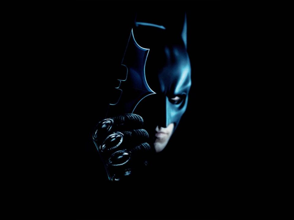 Christian Bale como Batman: El Caballero Oscuro