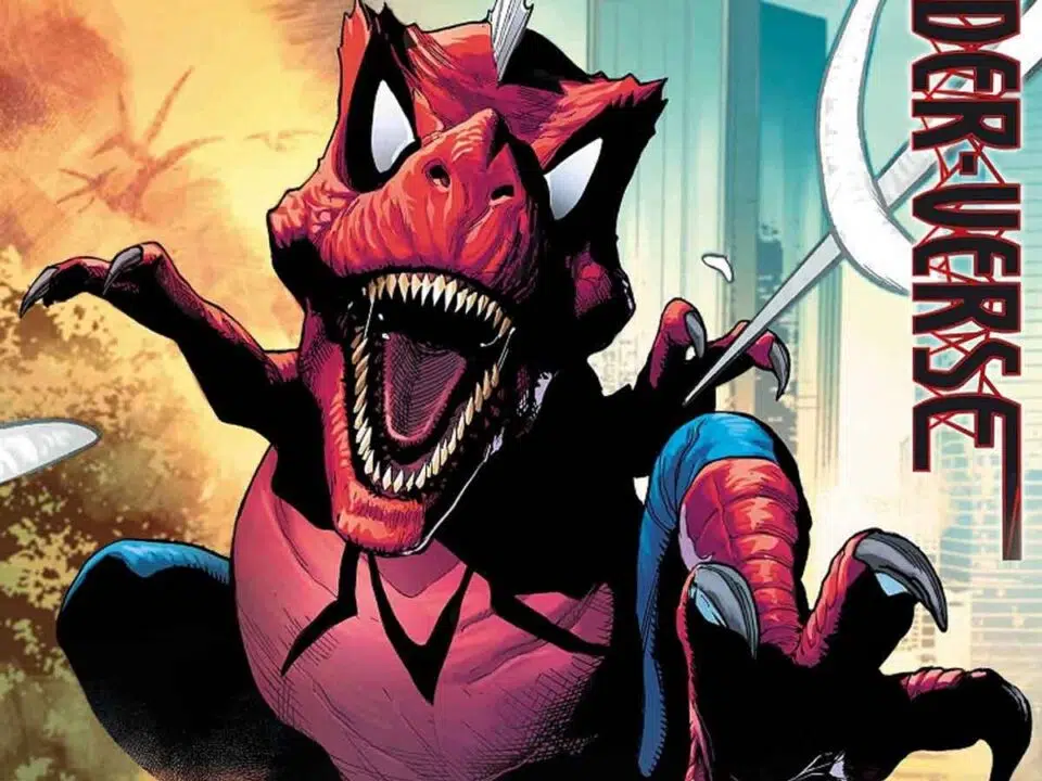 spider-man dinosaurio marvel