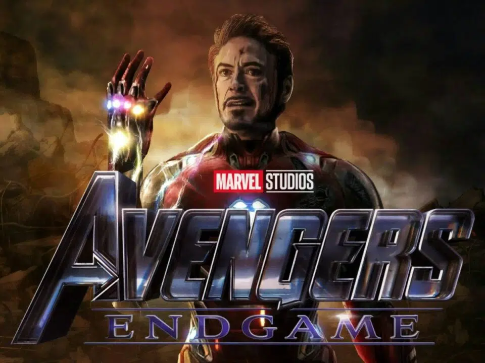 iron man al final de vengadores: endgame