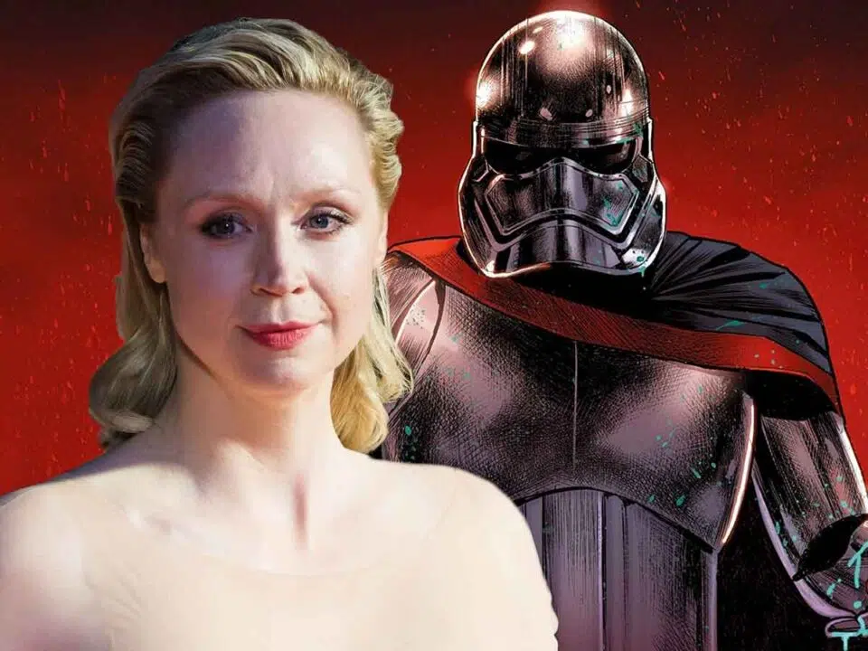 gwendoline christie como capitana phasma en star wars