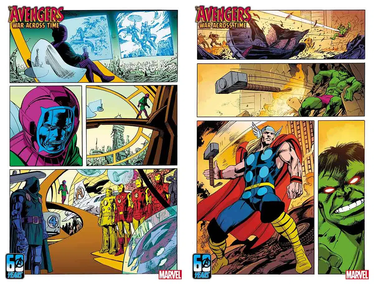 los vengadores marvel comics