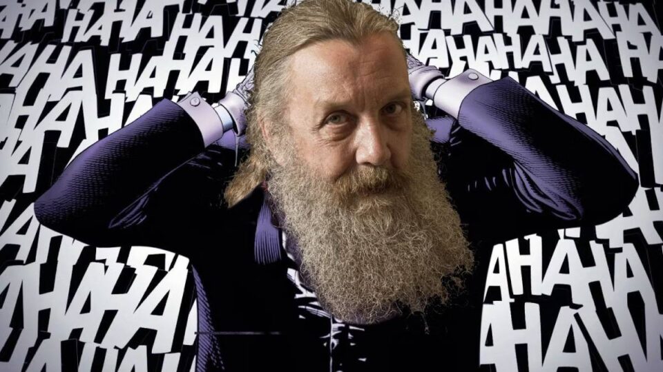 alan moore como el joker