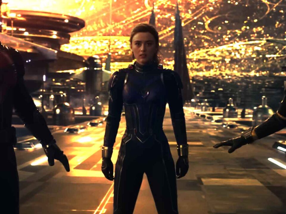 Kathryn Newton como Cassie Lang en Ant-Man y la Avispa: Quantumania de Marvel Studios