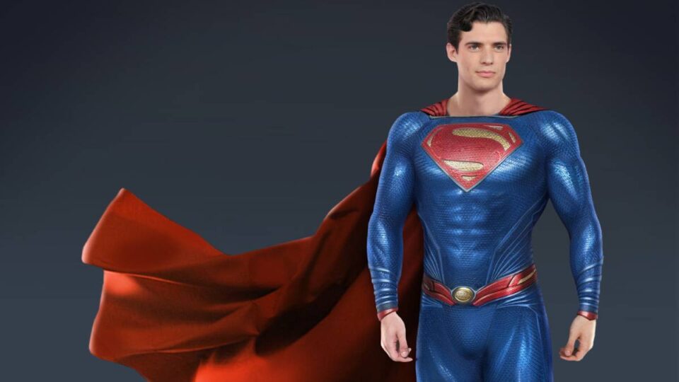 David Corenswet como el nuevo Superman