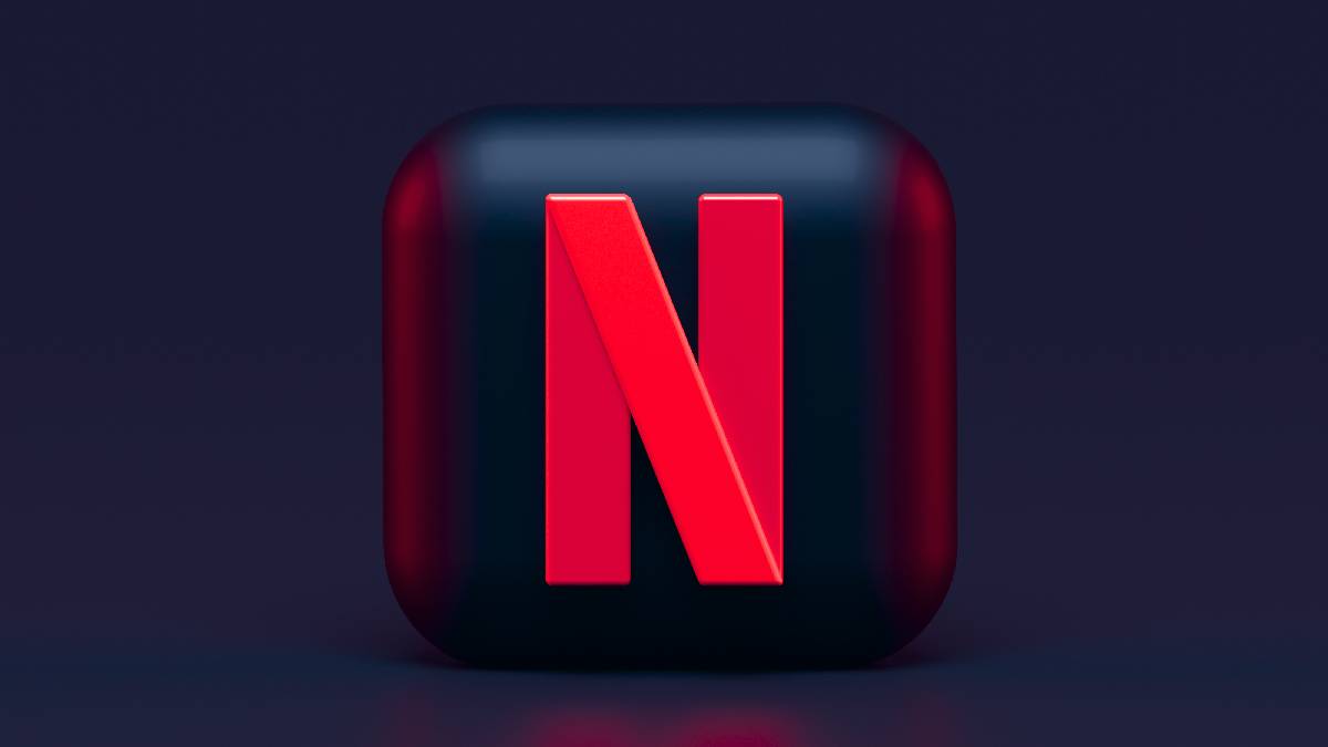 el logo de netflix en forma de botón