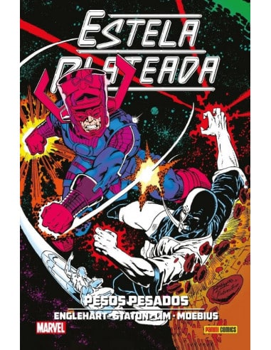 100% marvel hc. estela plateada 3. pesos pesados