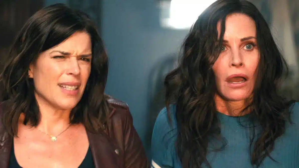 neve campbell y courteney cox scream 7